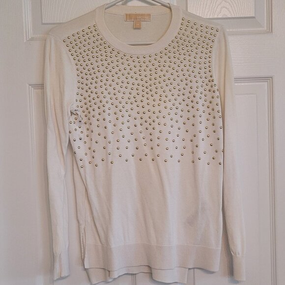 Michael Kors Gold Sweater - Picture 1 of 3
